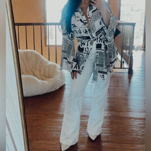 Newspaper printed top - Picture 5 of 10